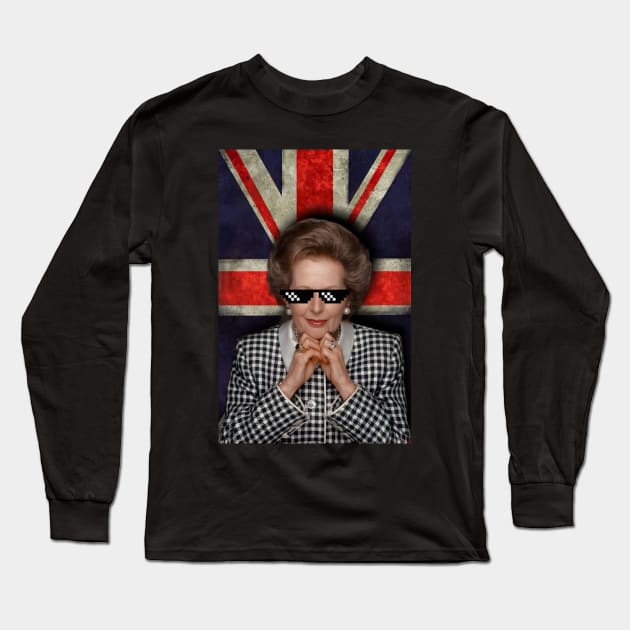 Margaret thug life Long Sleeve T-Shirt by Skull-blades